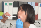 【検診センター】●波高校3年 M.S 純度100%のセクハラ触診からの無許可膣奥射精