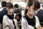 【すぐそこの眺め73_ちっぱいver】華奢な体の女子学生のちっぱいを観察!