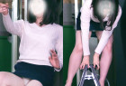 天真爛漫おねえさんのパンティーを隠し撮り! 洋服もパンティも白色だった件