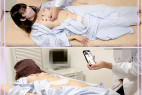 清純派美女の美乳にセクハラ検診/禁断の心電図検査【セクハラ/内科医】