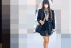 (全顔出)ろ顔な可愛いJKをエレベーターでスカート内盗撮したらガチいちごぱんつ履いてました。。