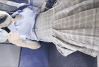 電車お触り29 油断している可愛いコに興奮して豊満なお胸と股間をいただいちゃいました