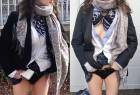 ⚠先着限定⚠ ”過去一のスリル映像” 制服18歳と『ガチ野外露出散歩+ピル無し中出しハメ撮り』計1時間41分 個人撮影記録。
