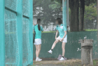 (2人収録!)雨の濡れ濡れお着替えはおっぱいおま○こ丸見え状態!