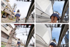 ONE_01 せいふく女子 自転車とエレベーター