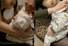 【家庭内盗撮】妻の授乳中おっぱい 隠し撮り動画 4本