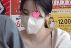 【美人ママさんのブラもろガバあきトップス】【美人女子大生のテーブル下もぞもぞ食い込み直し】